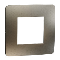 1 rámik bronzový/biely Schneider nová Unica Studio metal NU280250M