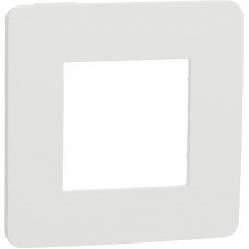 1 rámik biely/biely  Schneider nová Unica studio color NU280218