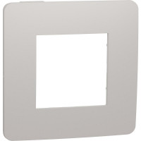 1 rámik svetlo sivý/biely Schneider nová Unica studio color NU280224