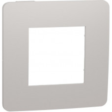 1 rámik svetlo sivý/biely Schneider nová Unica studio color NU280224