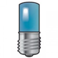 LED signálka E10 pre tlačidlové a signalizačné prístroje Niko 170-37002 modrá
