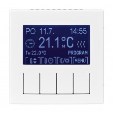 termostat programovateľný ABB Basic55 3292B-A10301 94 biely