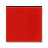 červená/dymová čierna krytka ABB Levit 3559H-A00651 65 pre vypínače č.1,6,7 a tlačidlo
