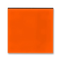 oranžová/dymová čierna krytka ABB Levit 3559H-A00651 66 pre vypínače č.1,6,7 a tlačidlo