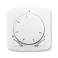 termostat otočný ABB Tango 3292A-A10101 B B kryt biely