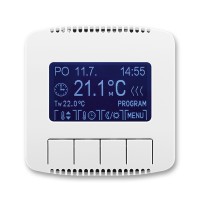 termostat programovateľný ABB Tango 3292A-A10301 B kryt biely
