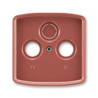 vresová červená krytka SAT TV RD zásuvky ABB Tango 5011A-A00300 R2