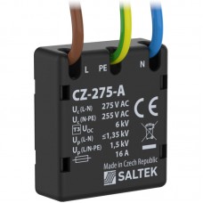 zvodič prepätia pod zásuvku SALTEK CZ-275-A, 230V/50Hz, akustická signalizácia