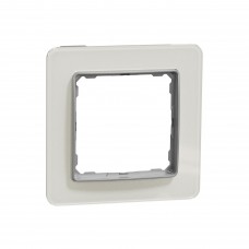 1rámik biele sklo Schneider electric Sedna design SDD360801